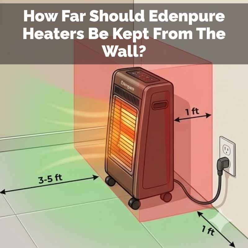 How Far Should Edenpure Heaters Be Kept From The Wall?