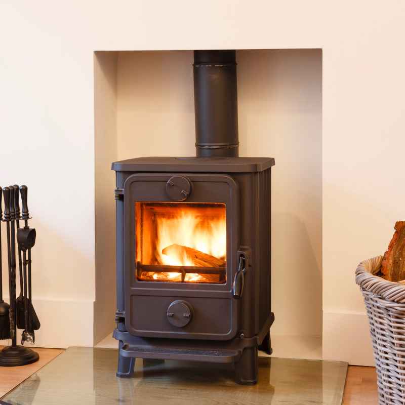 How Much Space Will A Camshaft Cylinder Stove Heat?