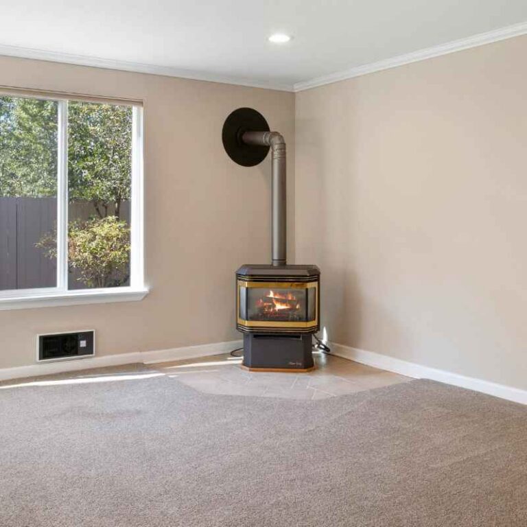 How To Build Space For A Pellet Stove With No Fireplace