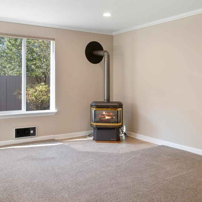 How To Build Space For A Pellet Stove With No Fireplace