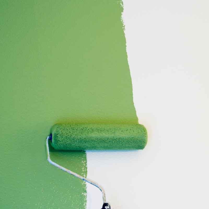How To Clean A Paint Roller With Dried Paint