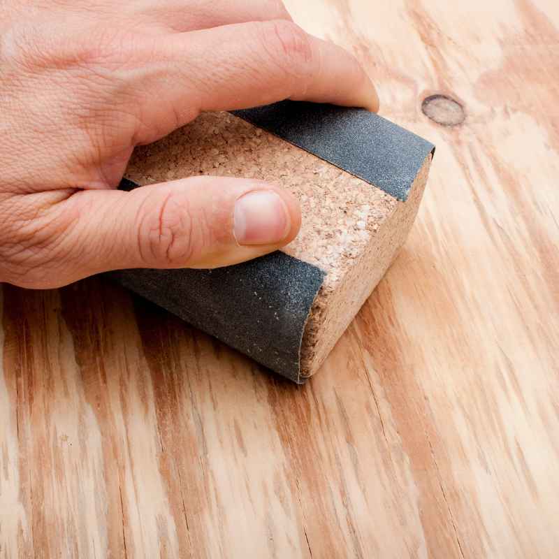How To Distress Painted Wood With Sandpaper