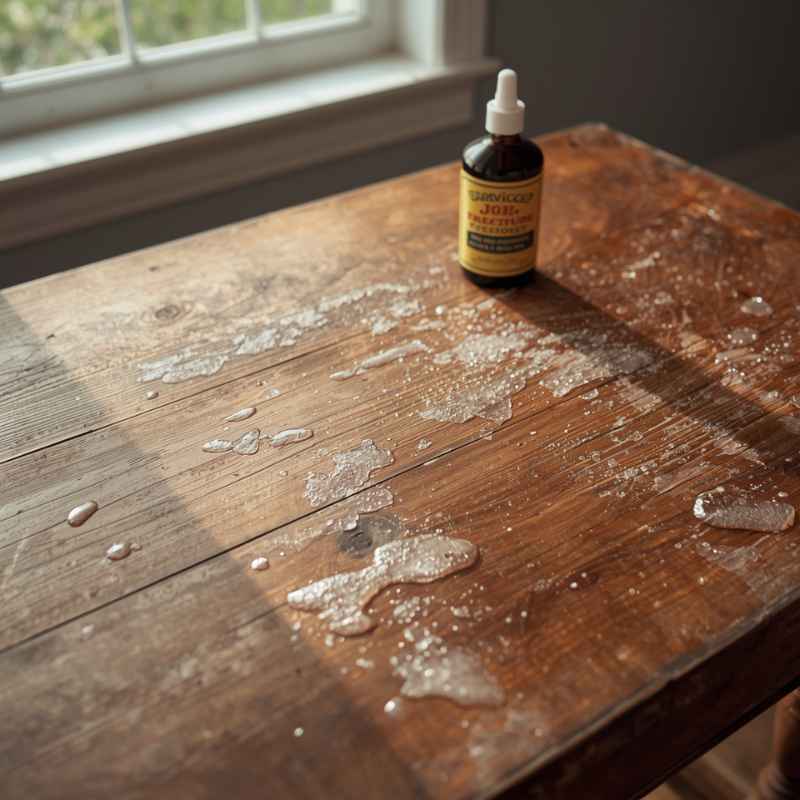 How To Get White Spots Out Of Wood Furniture