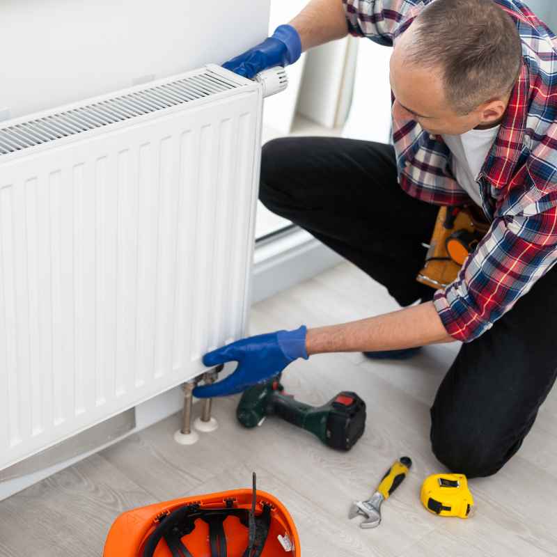 How To Remove A Radiator From The Wall For Decorating