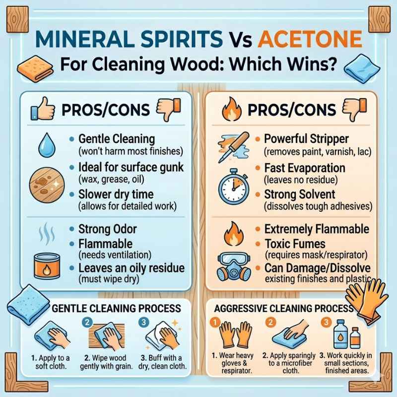 Quick Tips for Using Solvents on Wood