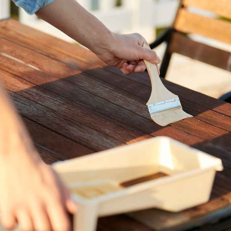 Painting Over Stained Wood