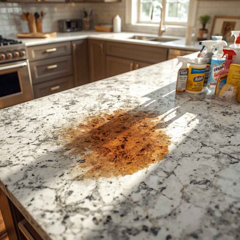 Understanding Granite Stains