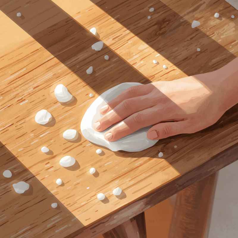 Understanding White Spots on Wood