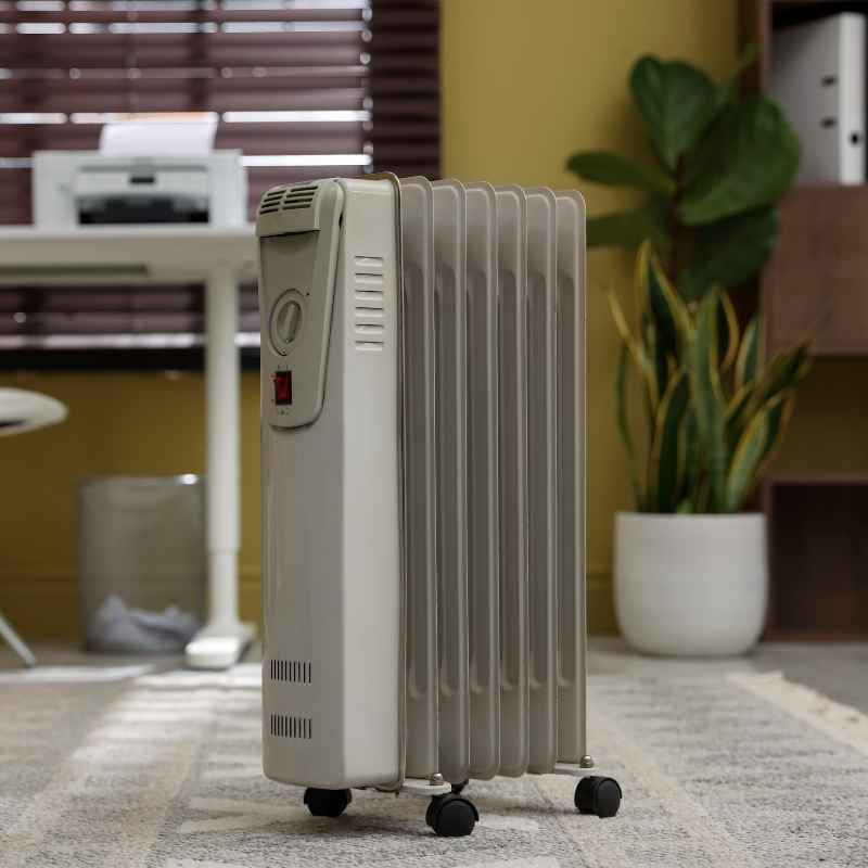 What Happens If An Oil Filled Radiator Heater Tips Over?