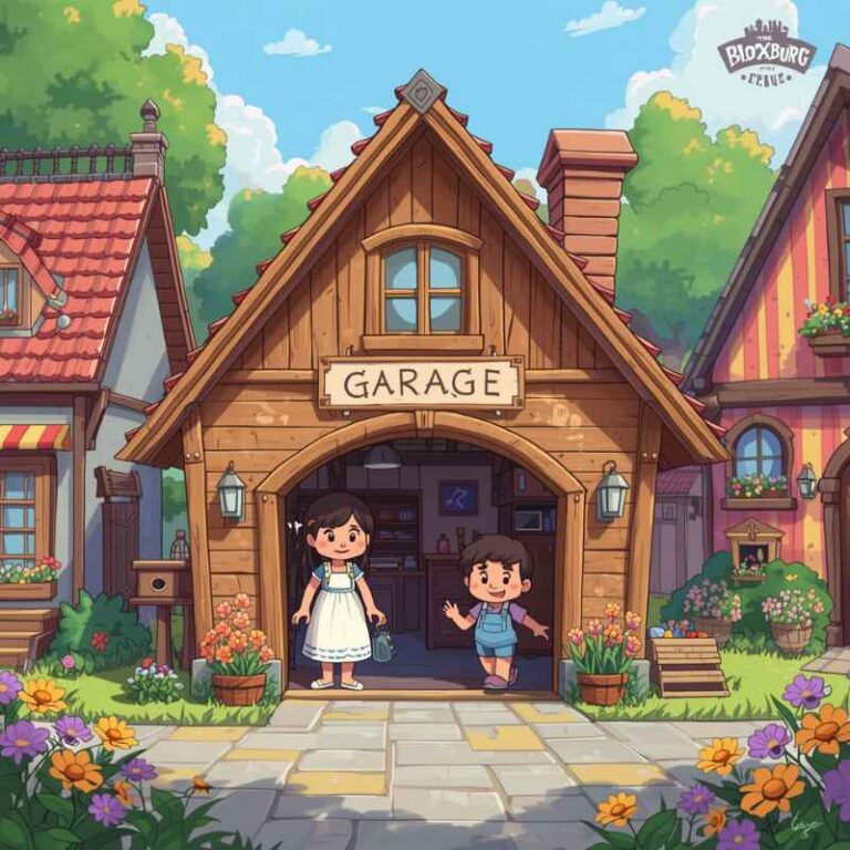 What Is The Wooden Garage Thing In Bloxburg