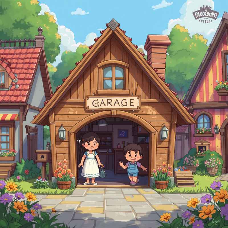 What Is The Wooden Garage Thing In Bloxburg