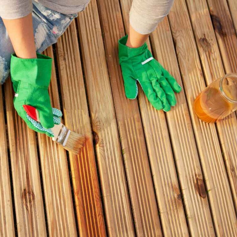 When To Stain New Pressure Treated Wood Deck