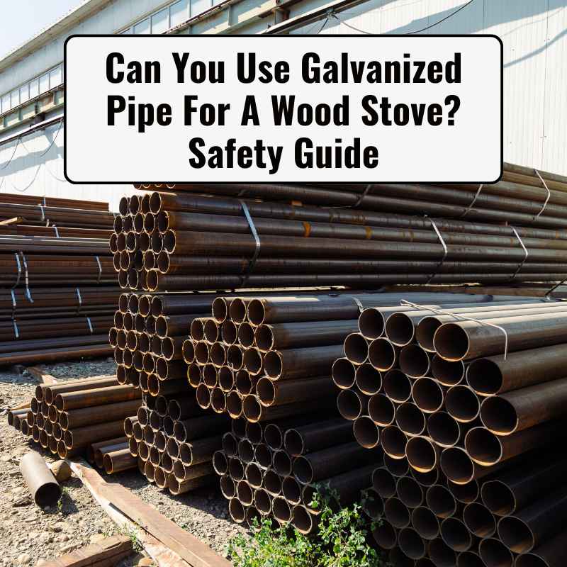 Can You Use Galvanized Pipe For A Wood Stove