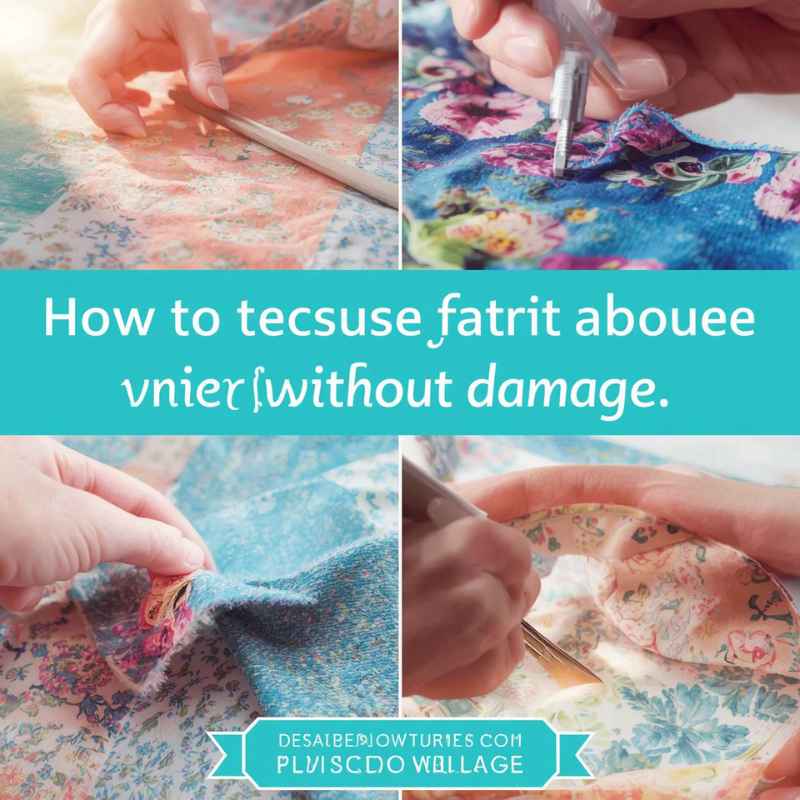 How To Remove Dried Fabric Glue From Fabric Without Damage