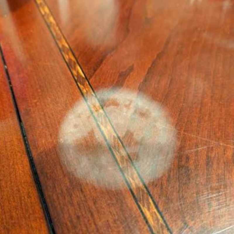 What Causes White Heat Marks on Wood Furniture?