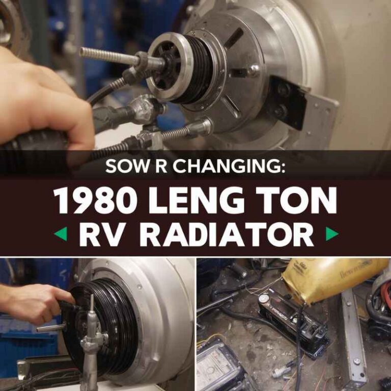 How to Change a 1990 Lexington RV Radiator