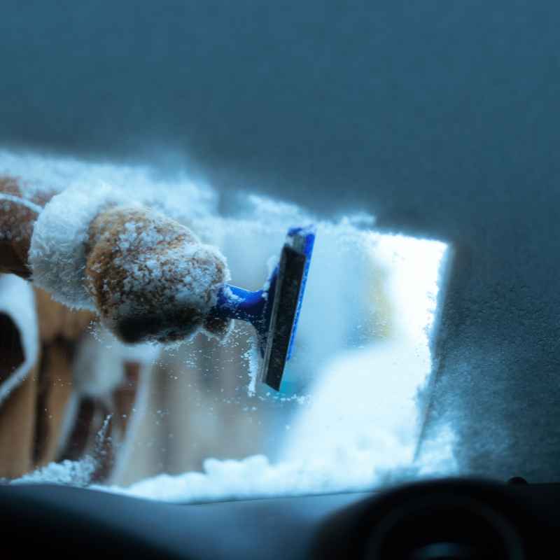 How to Defrost Windshield Fast With No Heater