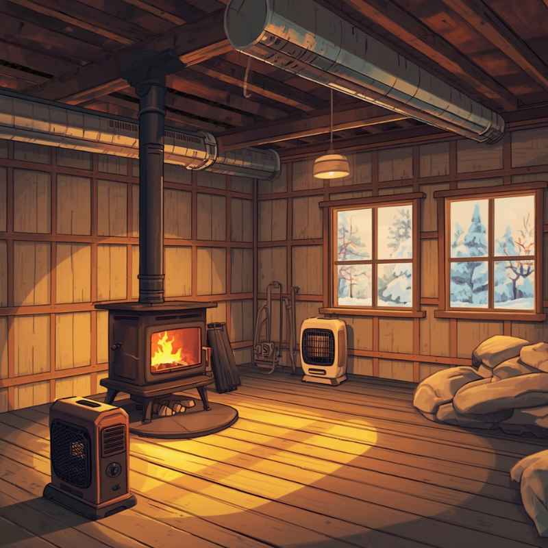 How to Heat a Large, Uninsulated Space Effectively