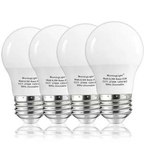 A15 ceiling fan LED light bulb 60 watt dimmable 2700K