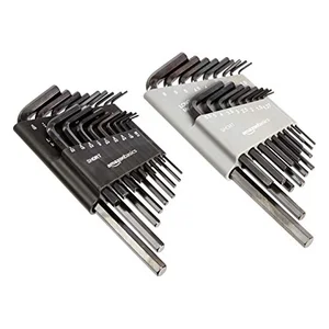 36-piece hex key Allen wrench set for loosening Emtek door knob set screws