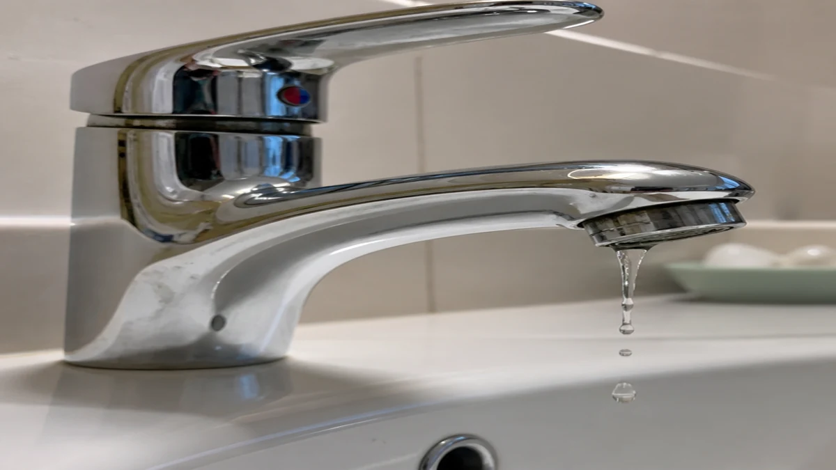 Faucet cartridge and single-handle faucet checked during a dripping-water diagnosis