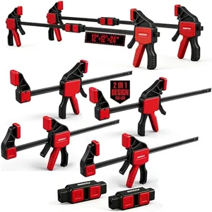 6 pack 12 inch bar clamps for woodworking