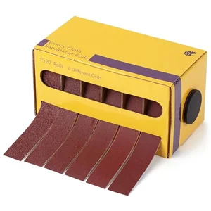 Bates emery cloth roll 6 grit sizes