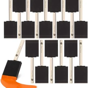 Bates foam paint brushes 2 inch 16 pack