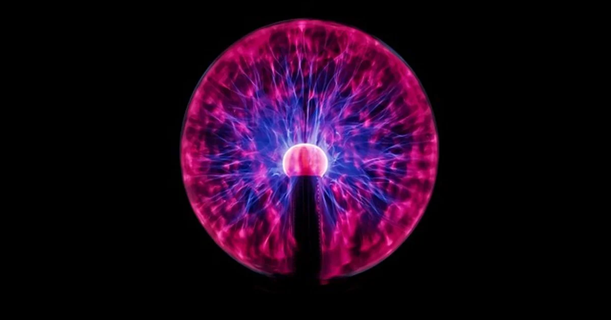 Branching electric discharge pattern resembling a Lichtenberg figure