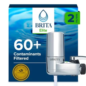 Brita faucet mount water filter system with two filters