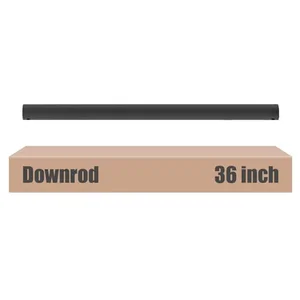 36 inch black ceiling fan downrod extension for high ceilings