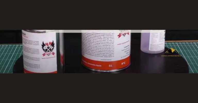 Cans of contact cement adhesive with applicator bottle