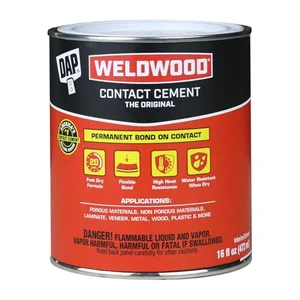 DAP Weldwood original contact cement 16oz tan