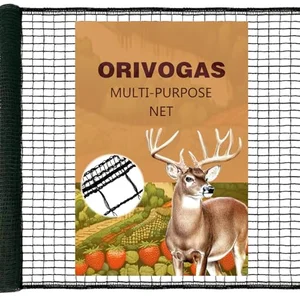 Plastic mesh deer fence netting for garden perimeter protection