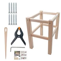 DIY Wood Stool Frame Kit