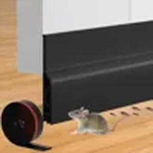 adjustable door sweep draft stopper for bottom of exterior door