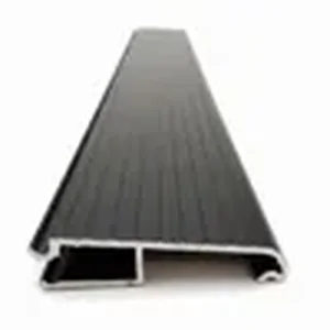 aluminum threshold extender for closing larger door frame gaps