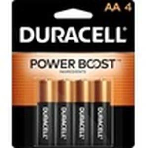 Duracell AA alkaline batteries 4 pack