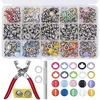 EuTengHao snap fasteners tool kit with metal prong setting tool