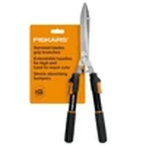 Fiskars Power-Lever extendable garden hedge shears with 10 inch blades