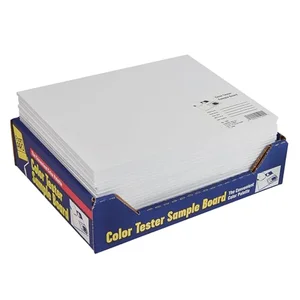 FoamPRO 120 color tester sample board