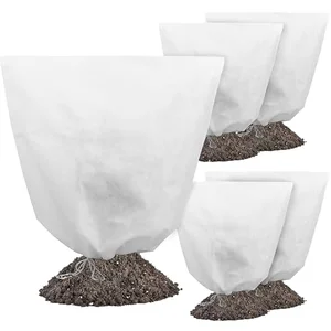 Gardzen drawstring tree and plant cover 5 pack