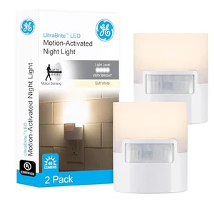 GE plug-in LED motion sensor night light