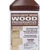 Green Products copper brown wood preservative can