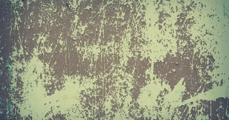 Textured hammered metal surface with paint finish