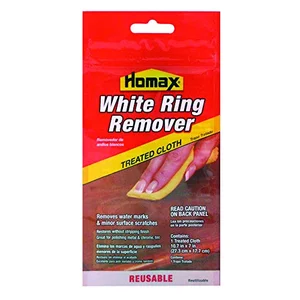 Homax furniture white ring remover cloth