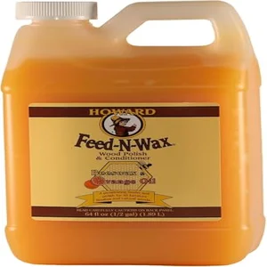 Howard Feed-N-Wax 64 ounce large wood conditioner