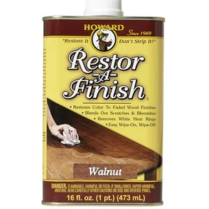 Howard Restor-A-Finish walnut wood finish restorer