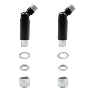 Kemcatui black sloped ceiling adapter 2 pack