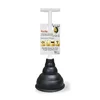 Korky Beehive mini plunger for a partially clogged bathtub drain